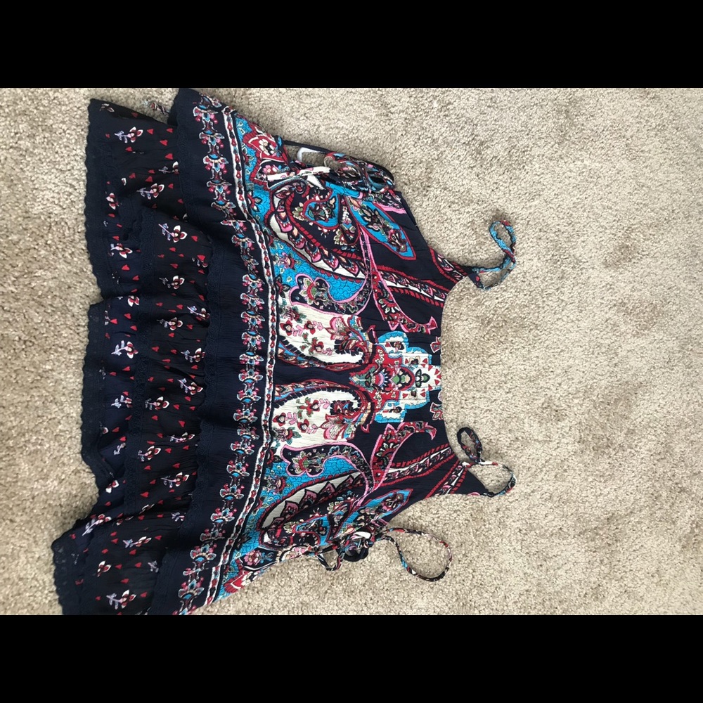 Alter’d State Large Tank Top. Paisley design.